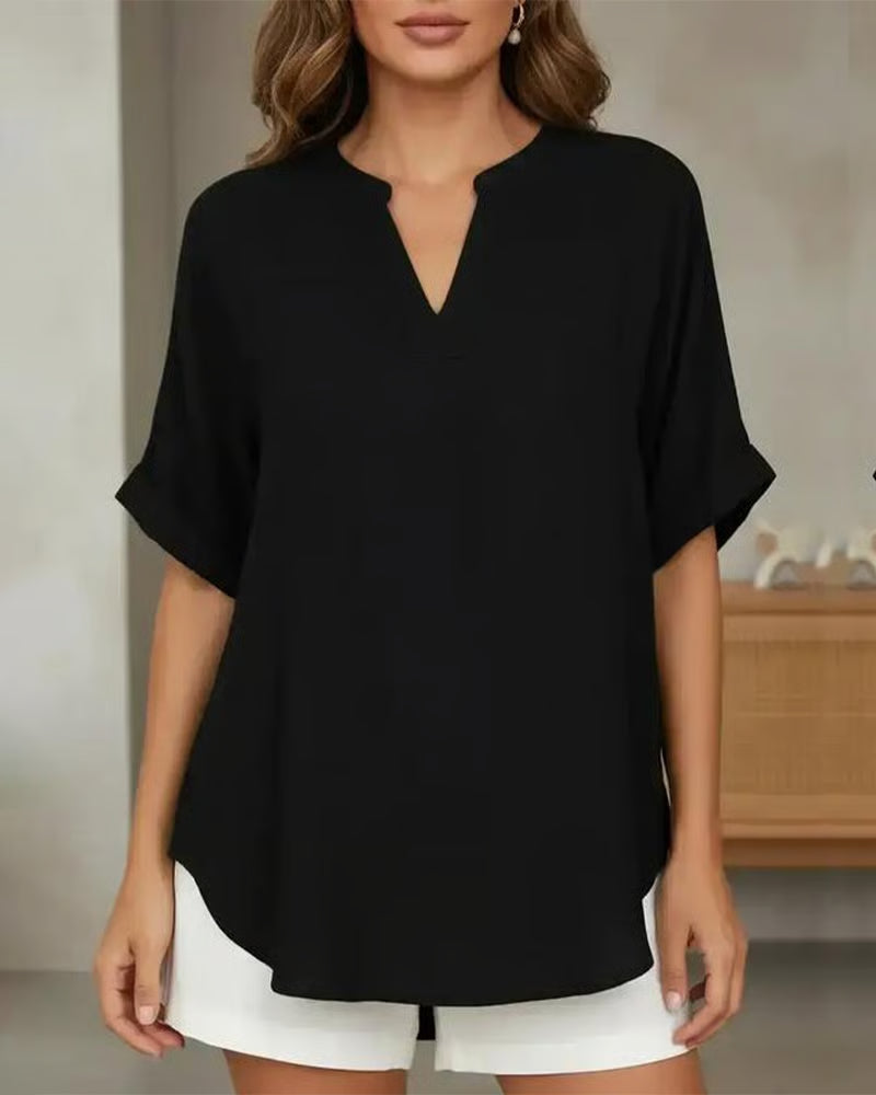 Marina | Blusa holgada lisa