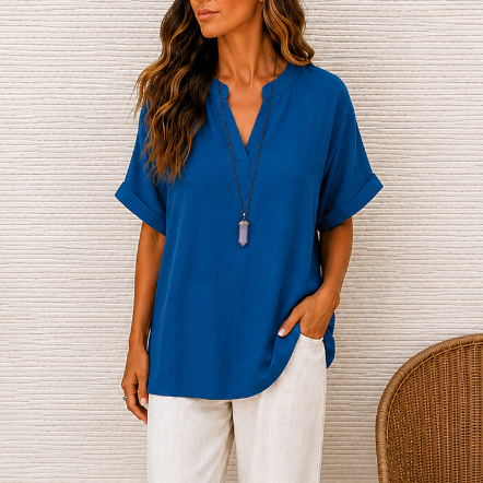 Marina | Blusa holgada lisa