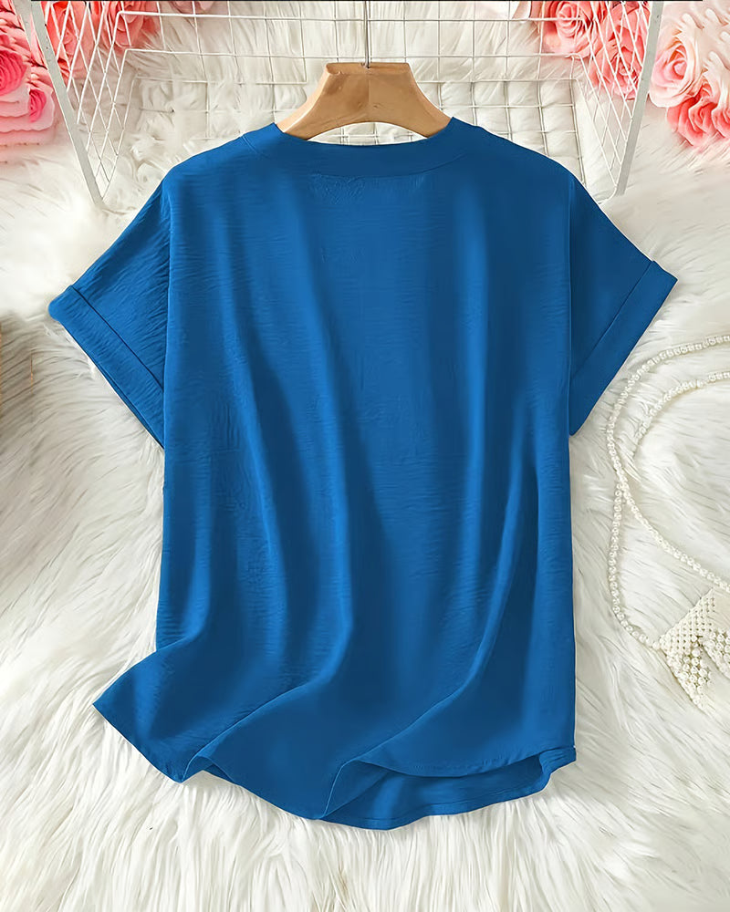 Marina | Blusa holgada lisa