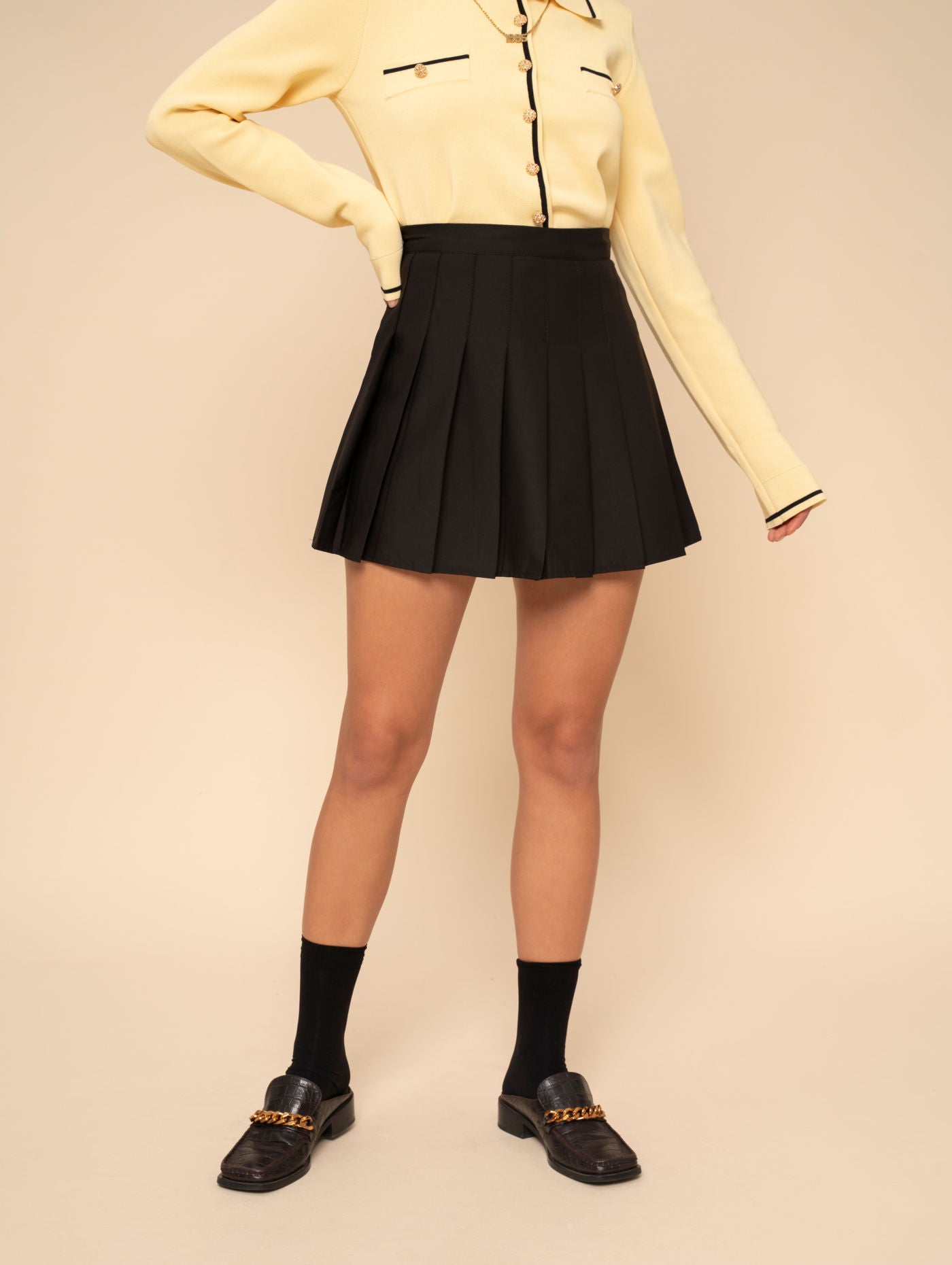 Isabel | Falda mini "flow skater rock"
