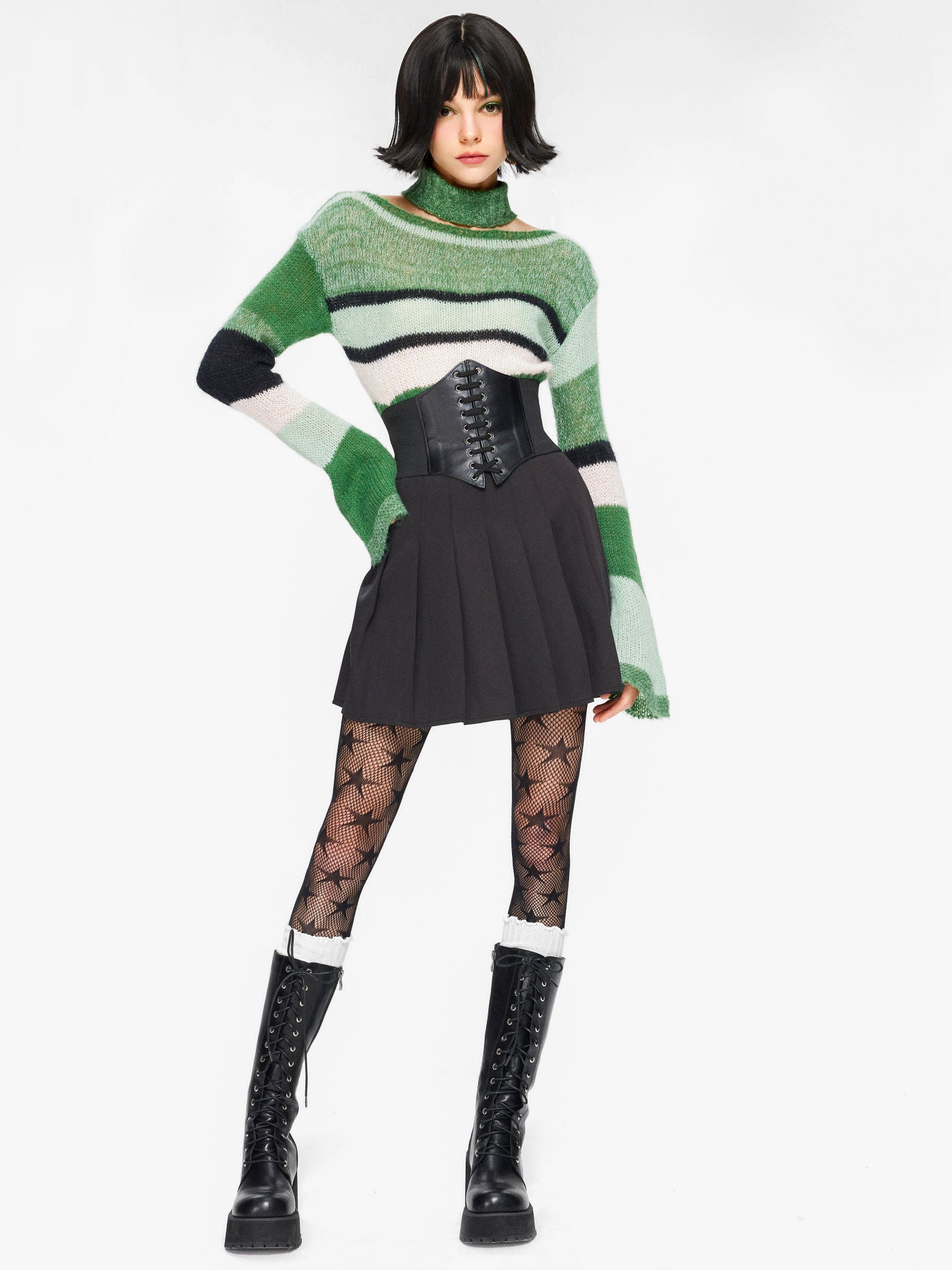 Isabel | Falda mini "flow skater rock"