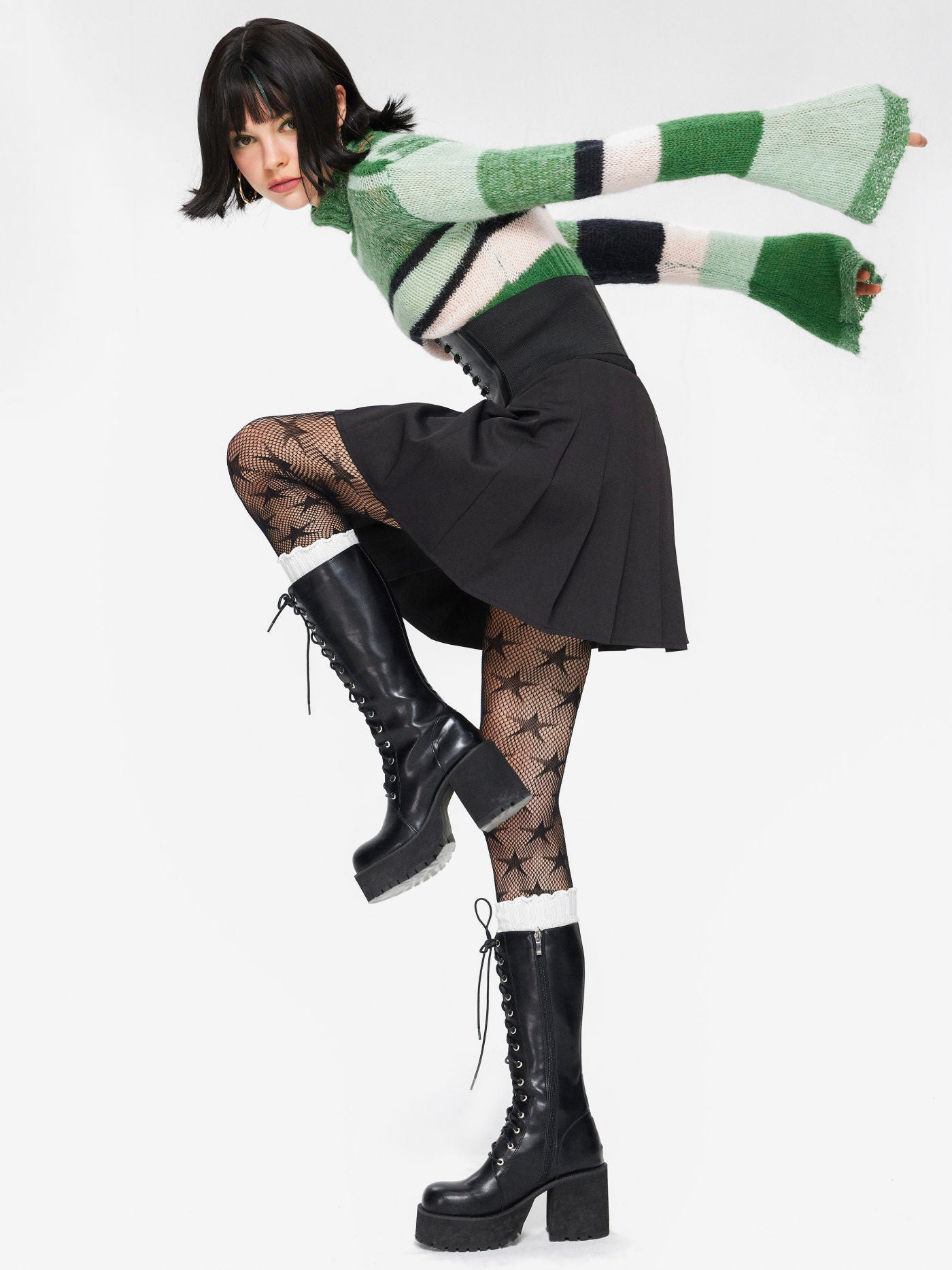 Isabel | Falda mini "flow skater rock"