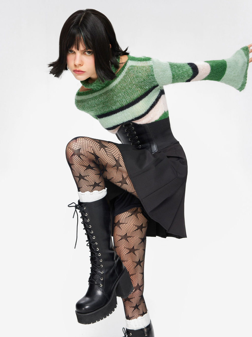 Isabel | Falda mini "flow skater rock"