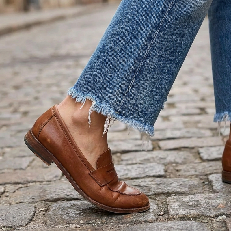 Ana | Vaqueros retro de mujer con corte recto