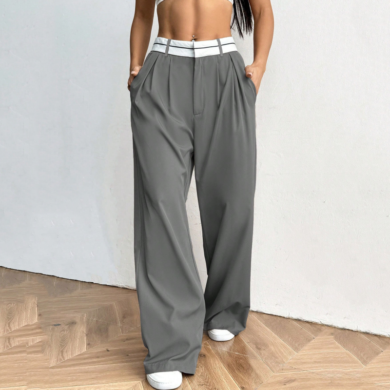 Nerea | Pantalón Palazzo cintura estrecha